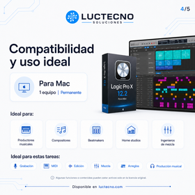 Logic Pro X 12.2 for Mac | Professional music production, recording, mixing, and mastering
