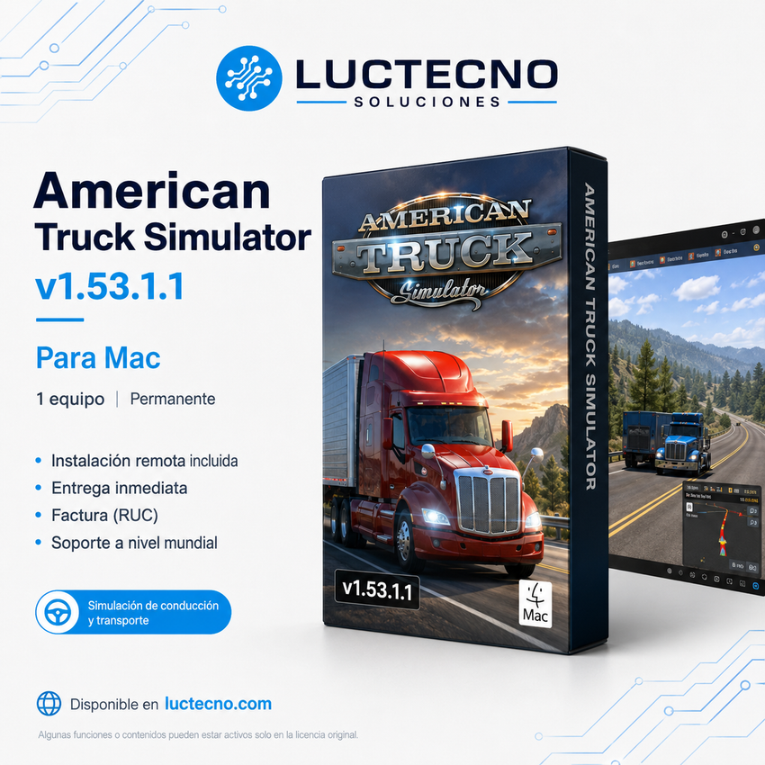 American Truck Simulator v1.53.1.1 for Mac | Truck simulator, routes, and cargo transport