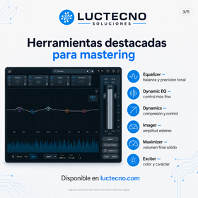 iZotope Ozone 12 para Windows y Mac | Mastering profesional, mezcla final y optimización de audio