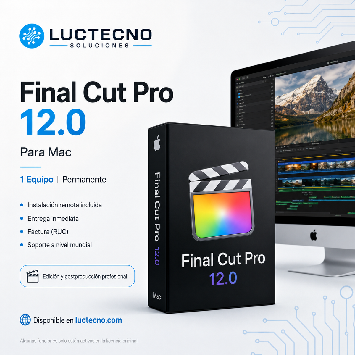 Final Cut Pro 12.0 for Mac | Professional video editing, color, audio, and post-production