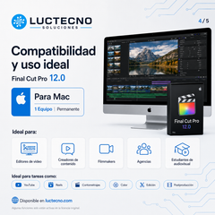 Final Cut Pro 12.0 para Mac | Edición de video profesional, color, audio y postproducción