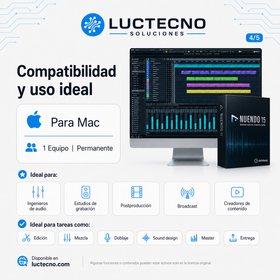 Steinberg Nuendo 15 v15 for Mac | Audio post-production, immersive mixing, and professional sound design