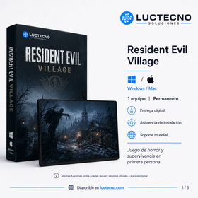 Resident Evil Village para Windows y Mac | Juego de horror, supervivencia y acción cinematográfica