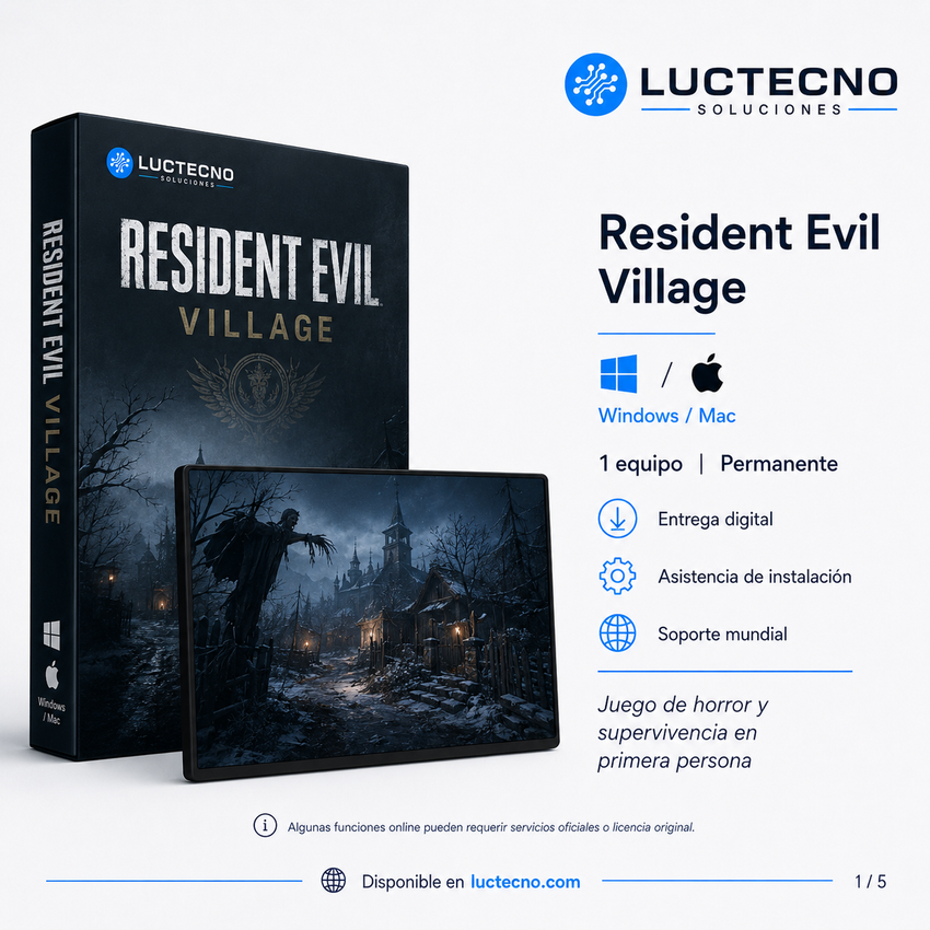 Resident Evil Village for Windows and Mac | Horror, Survival, and Cinematic Action Game
