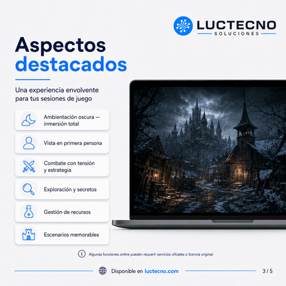 Resident Evil Village para Windows y Mac | Juego de horror, supervivencia y acción cinematográfica