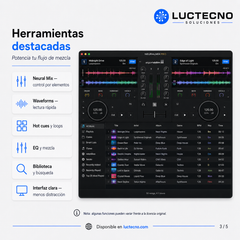Algoriddim Neural Mix Pro 2.0.2 para Mac | Separación de stems, acapellas e instrumentales con IA