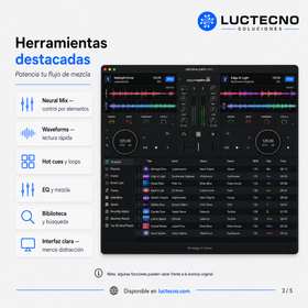 Algoriddim Neural Mix Pro 2.0.2 para Mac | Separación de stems, acapellas e instrumentales con IA