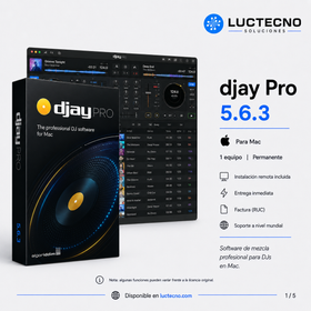 djay Pro 5.6.3 for Mac | Professional DJ Software, Mixing, Stems & AI