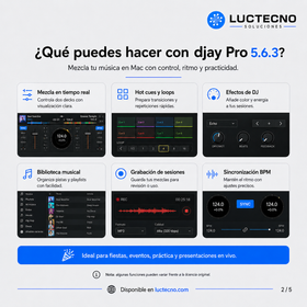 djay Pro 5.6.3 for Mac | Professional DJ Software, Mixing, Stems & AI