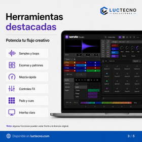 Serato Studio v2.5.0 for Mac | Professional Music Production, Beatmaking, Sampling, and Stems