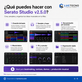 Serato Studio v2.5.0 for Mac | Professional Music Production, Beatmaking, Sampling, and Stems
