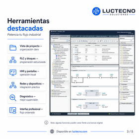 Siemens TIA Portal V20 para Windows | Automatización industrial, PLC, HMI y WinCC profesional
