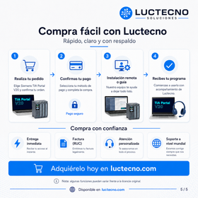 Siemens TIA Portal V20 para Windows | Automatización industrial, PLC, HMI y WinCC profesional