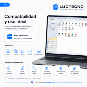 Revo Uninstaller Pro 5.4.5 para Windows | Desinstalador avanzado, limpieza de restos y optimización del sistema