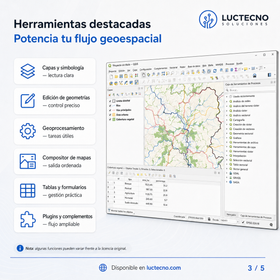 QGIS 3.4 para Windows | Sistema de información geográfica, mapas y análisis espacial