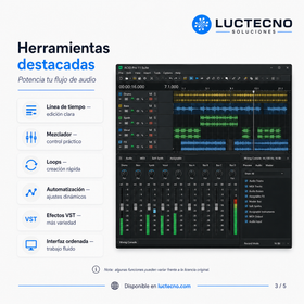 MAGIX ACID Pro 11.0 para Windows | Producción musical, loops, grabación y mezcla profesional
