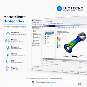 Ansys 2025 R1 para Windows | Simulación CAE, análisis estructural, CFD y multifísica profesional