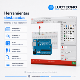 Fritzing 1.0.5 para Windows | Diseño electrónico, prototipos, esquemáticos y PCB
