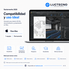 Vectorworks 2025 pour Mac | Conception CAO/BIM, architecture, paysagisme et modélisation 3D professionnelle