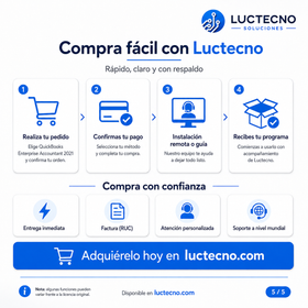QuickBooks Enterprise Accountant 2021 para Windows y Mac | Contabilidad, facturación, inventario y gestión financiera