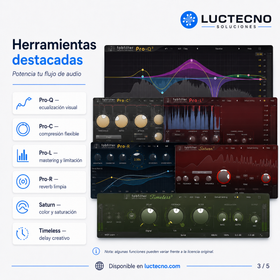 FabFilter Total Bundle v2025.05.15 para Windows y Mac | Plugins profesionales para mezcla, mastering y producción musical