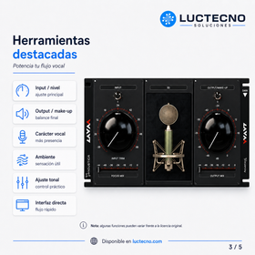 Acustica Audio Lava 2023 para Windows | Plugin de modelado de micrófonos, mezcla vocal y producción profesional