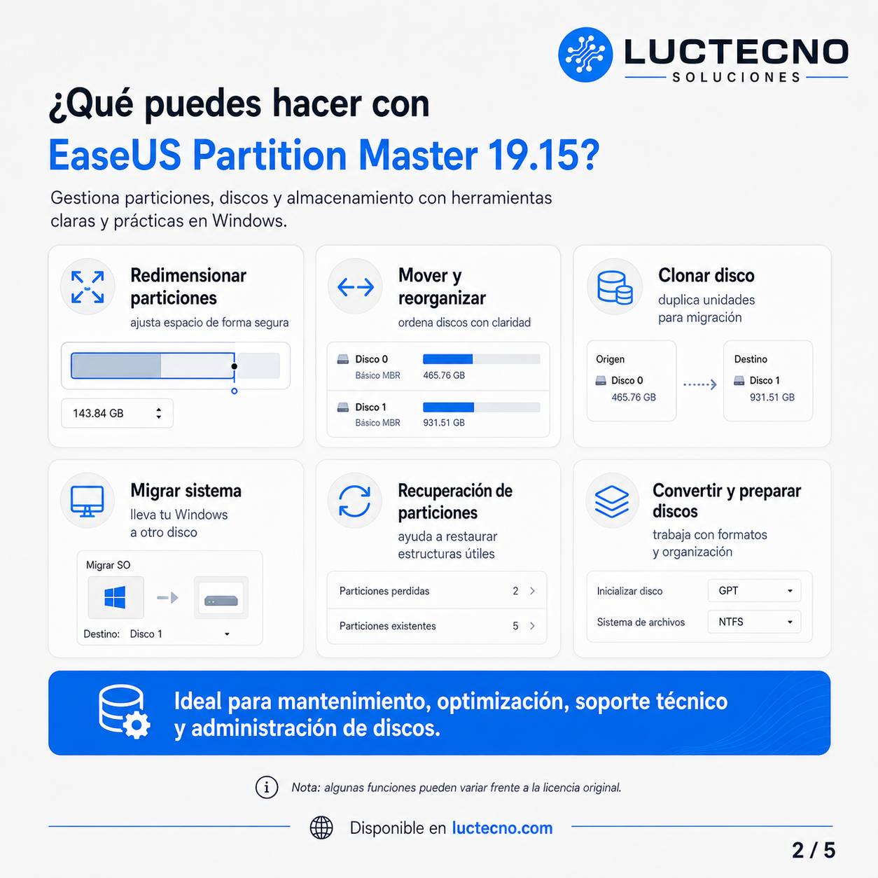 EaseUS Partition Master 19.15 for Windows | Partition Management, Disk Management, SSD Management and System Migration