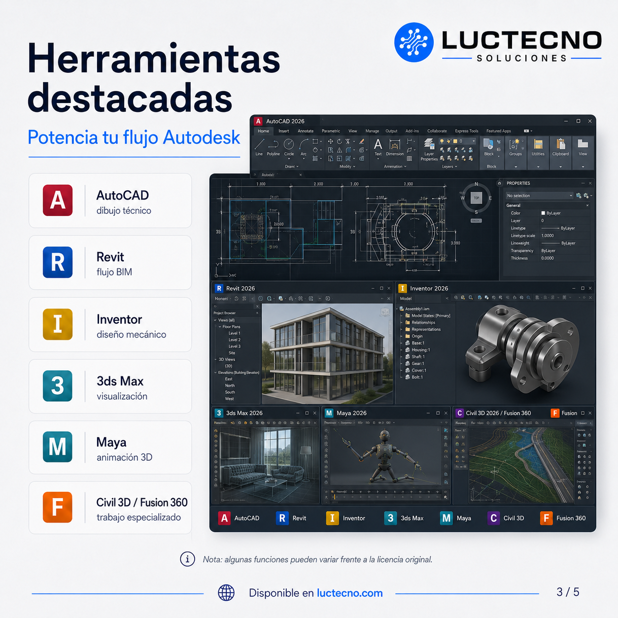 Autodesk Suite 2026 Full Suite for Windows | CAD, BIM, 3D Design, Engineering & Architecture Package for 12 Months