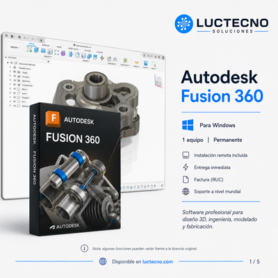 Autodesk Fusion 360 for Windows | 3D Design, CAD/CAM/CAE, Manufacturing, and Professional Perpetual Modeling