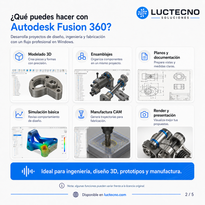 Autodesk Fusion 360 for Windows | 3D Design, CAD/CAM/CAE, Manufacturing, and Professional Perpetual Modeling