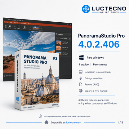 PanoramaStudio Pro 4.0.2.406 for Windows | Professional 360° Panoramas, stitching, HDR and Virtual Tours