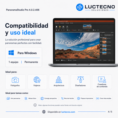 PanoramaStudio Pro 4.0.2.406 for Windows | Professional 360° Panoramas, stitching, HDR and Virtual Tours