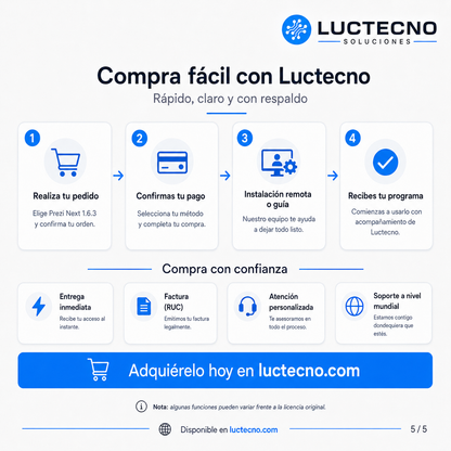 Prezi Next 1.6.3 para Windows | Presentaciones dinámicas, visuales y profesionales