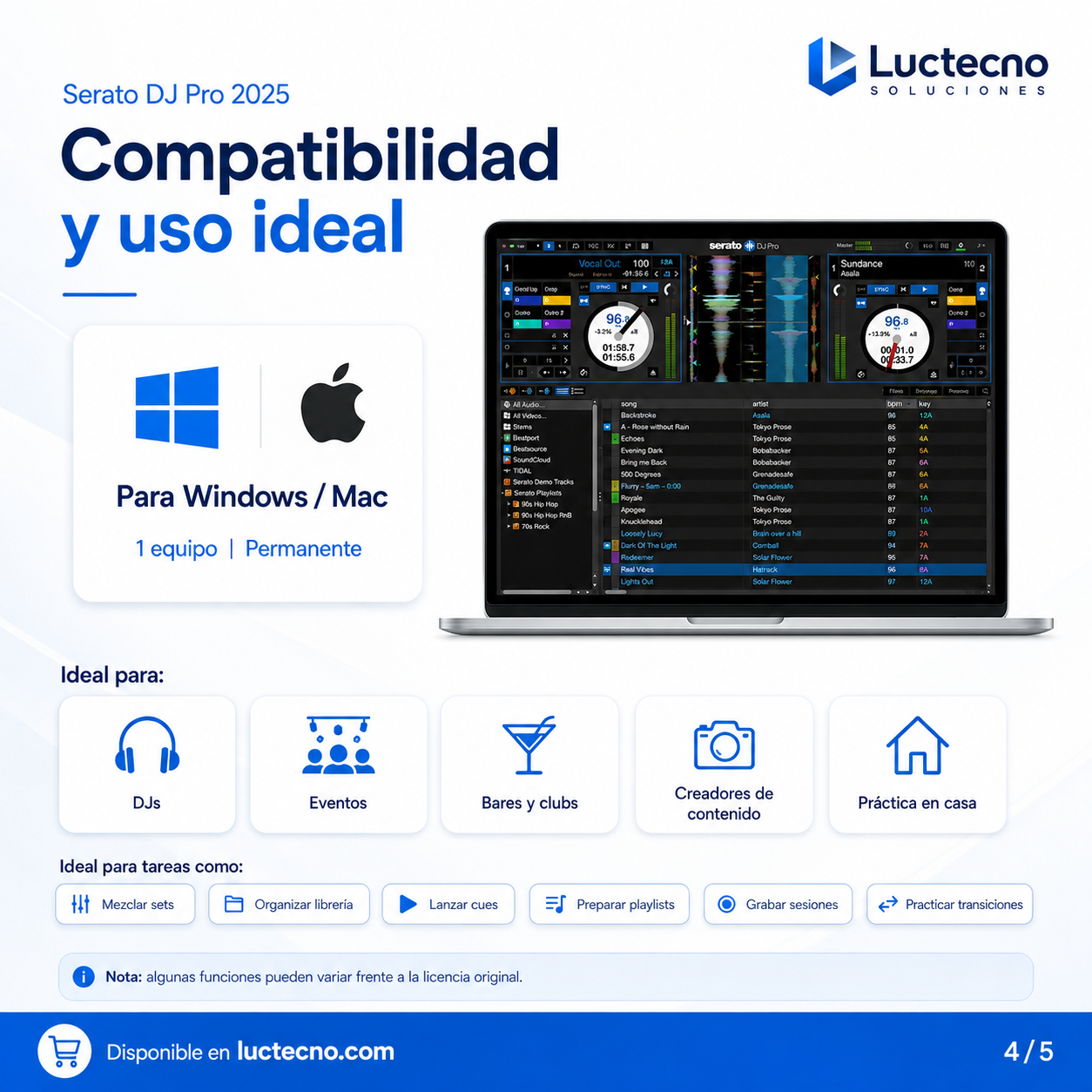 Serato DJ Pro 2025 (Windows and Mac)