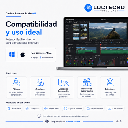 DaVinci Resolve Studio v21 for Mac | Professional Video Editing, Color, VFX, and Post-Production