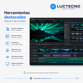 MAGIX Video Pro X17 para Windows | Edición de video profesional, 4K, color, audio, efectos y producción audiovisual