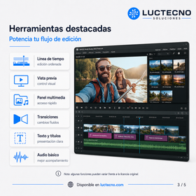MAGIX Movie Studio 2025 Platinum v24 para Windows | Edición de video, 4K, efectos, color, audio y contenido para redes