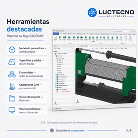 ZWSOFT ZW3D 2025 para Windows | CAD/CAM 3D, diseño mecánico, moldes, ensamblajes y mecanizado CNC