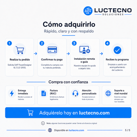 SAP PowerDesigner 16.7.5.0 SP05 para Windows | Modelado de datos, arquitectura empresarial, BPM, UML y documentación técnica