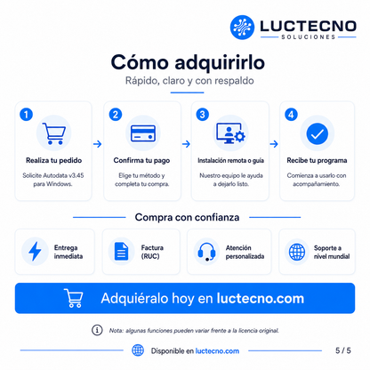 Autodata v3.45 para Windows | Información técnica automotriz, diagnóstico, mantenimiento, reparación, diagramas y tiempos de taller