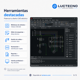 ARES Electrical 2026 para Windows | Diseño de planos eléctricos, esquemas, tableros, cableado, símbolos y documentación técnica