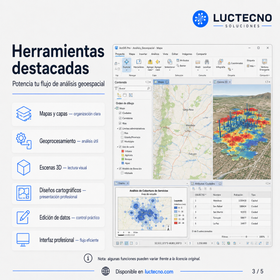 ArcGIS Pro 3.5.4 para Windows | Software GIS profesional para mapas, análisis espacial, geoprocesamiento, cartografía y datos geográficos