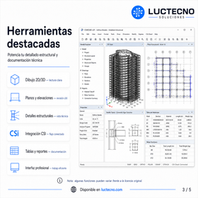 CSiXCAD v21 para Windows | Integración CAD estructural, documentación técnica, planos, modelos CSI y flujo con ETABS, SAP2000 y SAFE