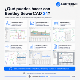 Bentley SewerCAD 24 (Windows) | 1 Computer | Permanent