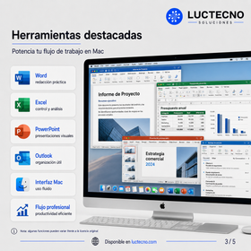 Microsoft Office 2021 Hogar y Empresas para Mac | Reinstalable | Permanente | Word, Excel, PowerPoint, Outlook y productividad profesional