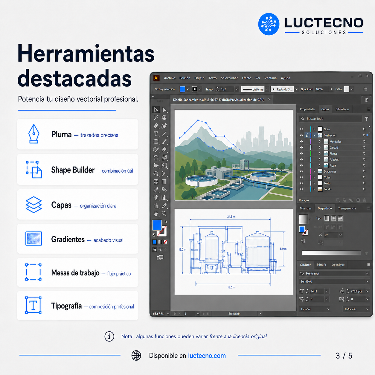 Adobe Illustrator 2026 para Windows / Mac | 1 Equipo | Permanente | Diseño vectorial, logos, ilustración, branding, SVG, impresión y gráficos profesionales