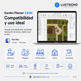 Garden Planner 3.8.84 para Mac | Licencia alterna | Diseño de jardines, patios, paisajismo y planos exteriores