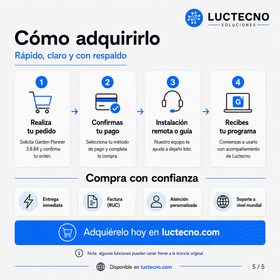 Garden Planner 3.8.84 para Mac | Licencia alterna | Diseño de jardines, patios, paisajismo y planos exteriores