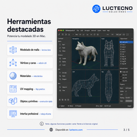 Metasequoia 4 v4.9 para Mac | Licencia alterna | Modelado 3D poligonal, personajes, objetos, UV, materiales, glTF, VRM y diseño 3DCG