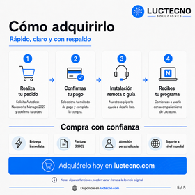Autodesk Navisworks Manage 2027 para Windows | 1 Equipo | Permanente | Coordinación BIM, detección de interferencias, revisión de modelos, 4D, 5D y construcción